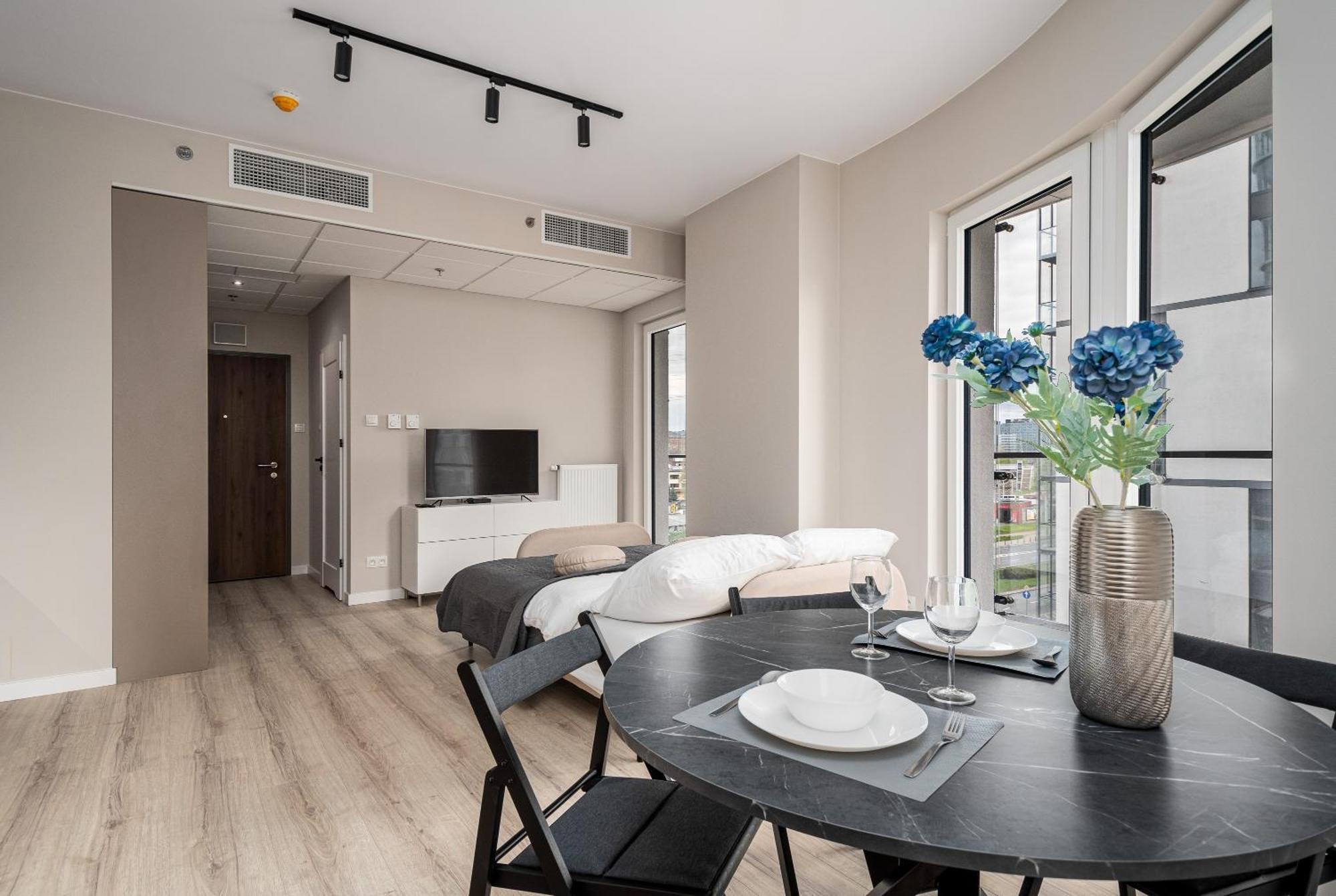 Apartamenty Dla Wszystkich Kasprzaka 29 Warsaw Exterior photo